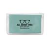 IMPRINTED Aqua Basic Microfiber Cloth-In-Case (100 per box / Minimum order - 5 boxes) 